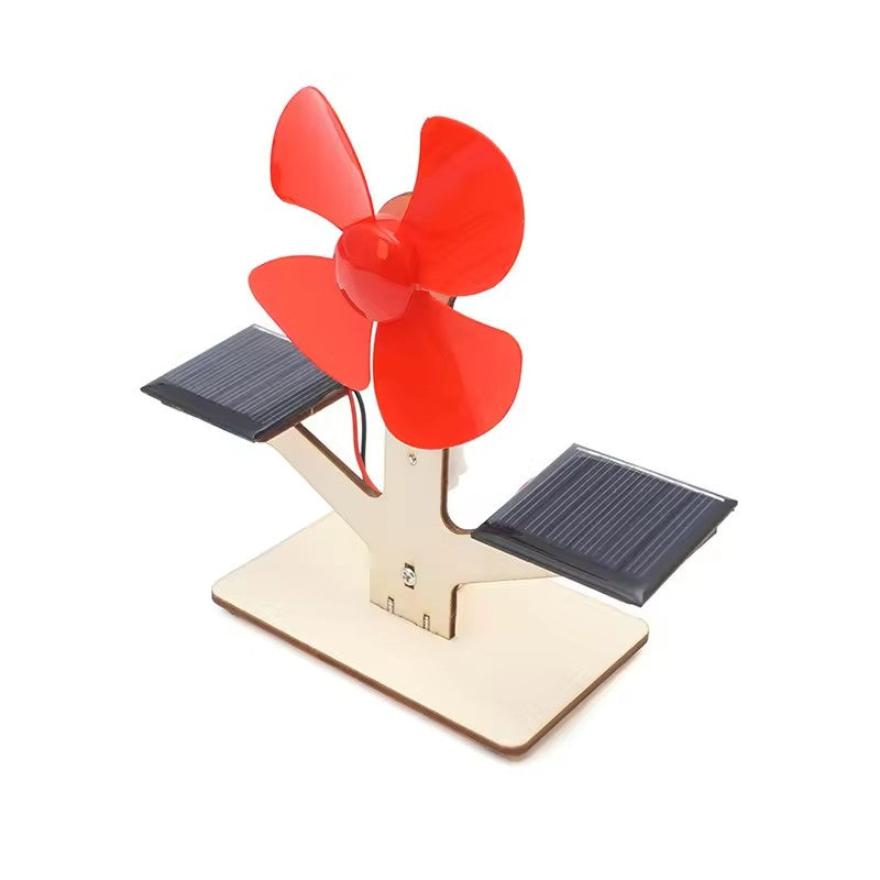 STEM Toys Wooden Building Kit: Solar Fan