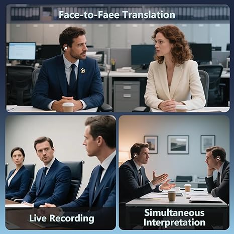 YYK-Q39 AI Language, 5-in-1 Translator earbuds.