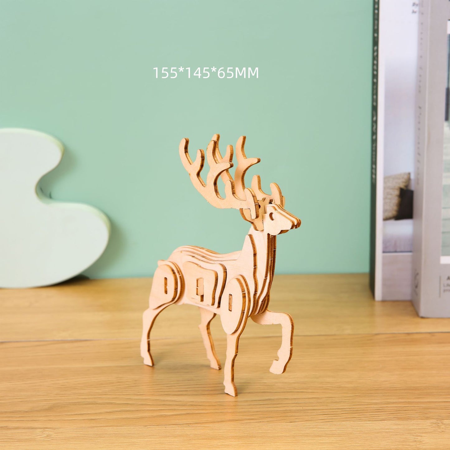 STEM Toys Wooden Architecture Kit: Sika Deer