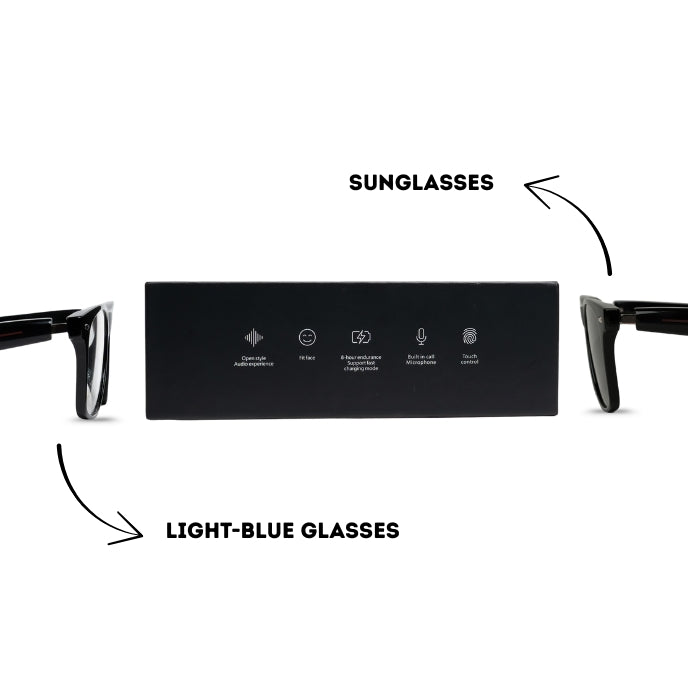 SENBONO Smart Touch AI Translator Audio Glasses