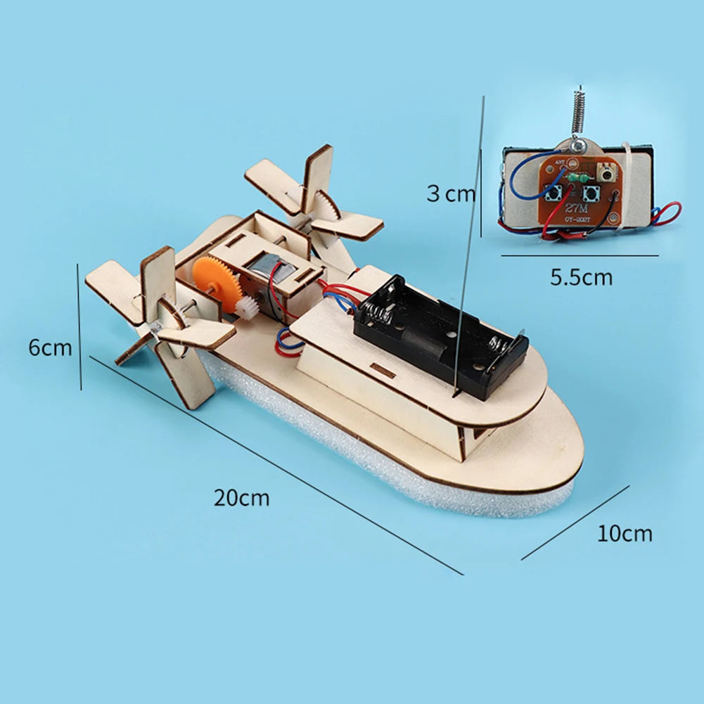 STEM Toys Wooden Building Kit: Boat