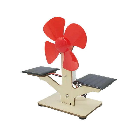 STEM Toys Wooden Building Kit: Solar Fan