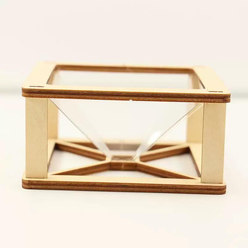 STEM Toys Wooden Building Kit: 3D holographic projector