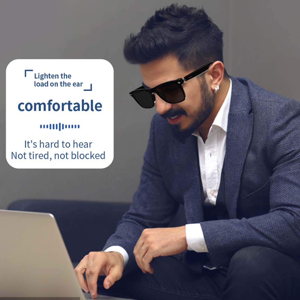 SENBONO Smart Touch AI Translator Audio Glasses