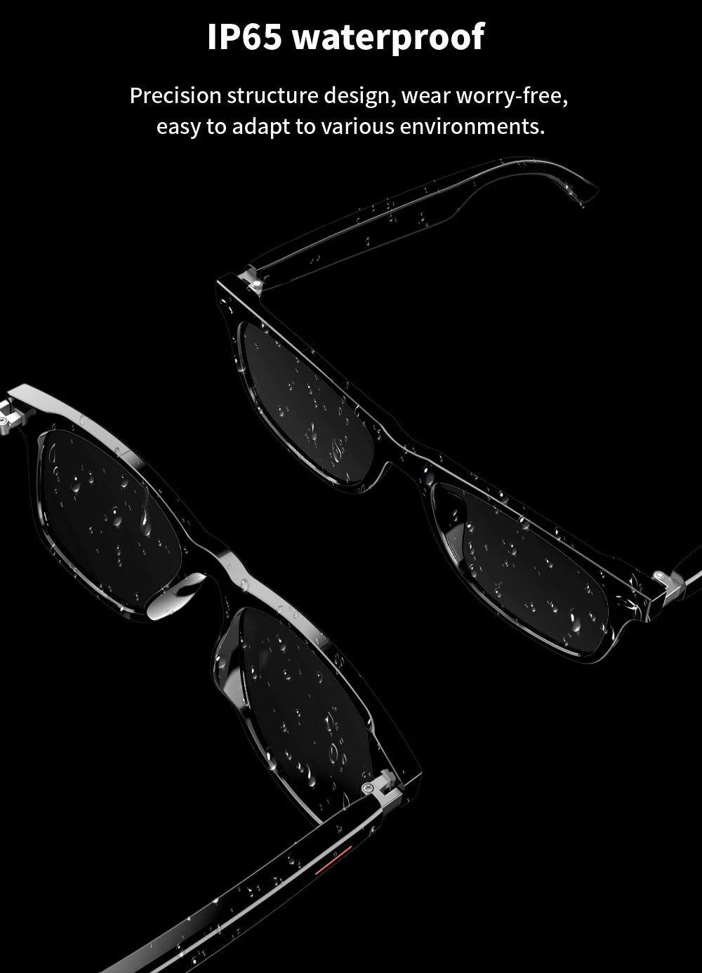 SENBONO Smart Touch AI Translator Audio Glasses