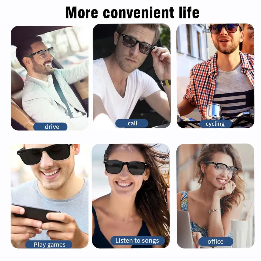 SENBONO Smart Touch AI Translator Audio Glasses