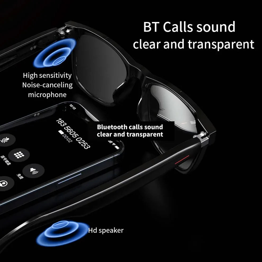 SENBONO Smart Touch AI Translator Audio Glasses