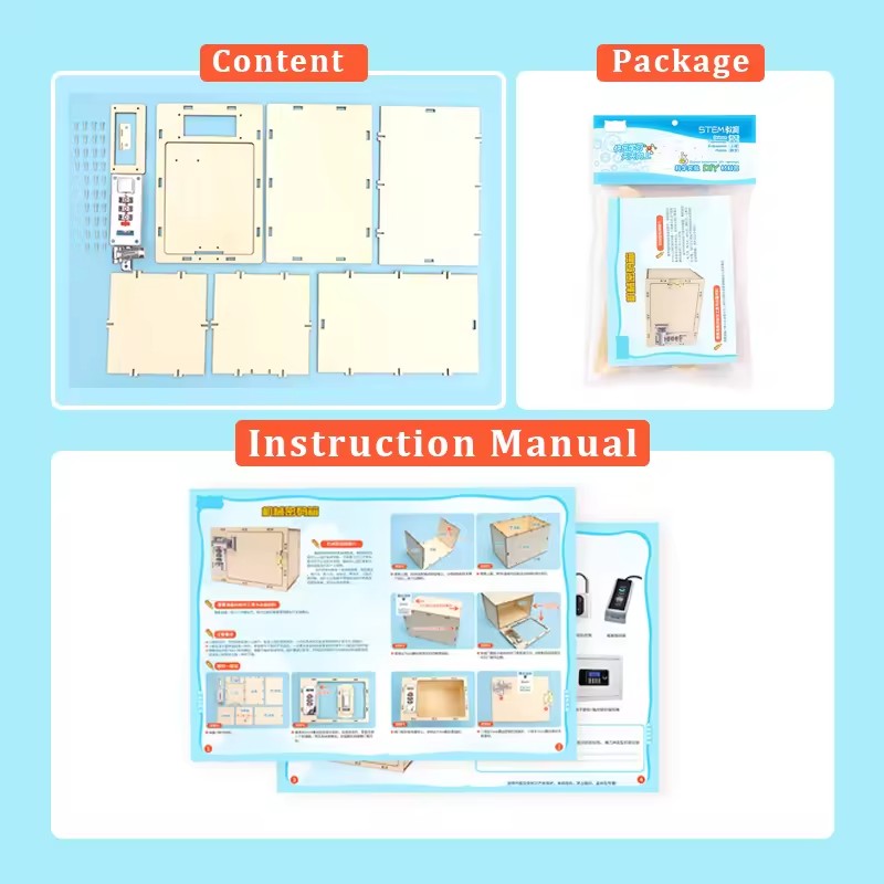 STEM Toys Wooden Building Kit: Safe