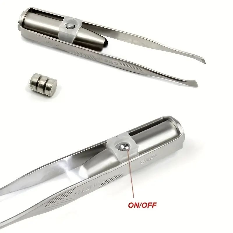 Eyebrow Tweezer with LED