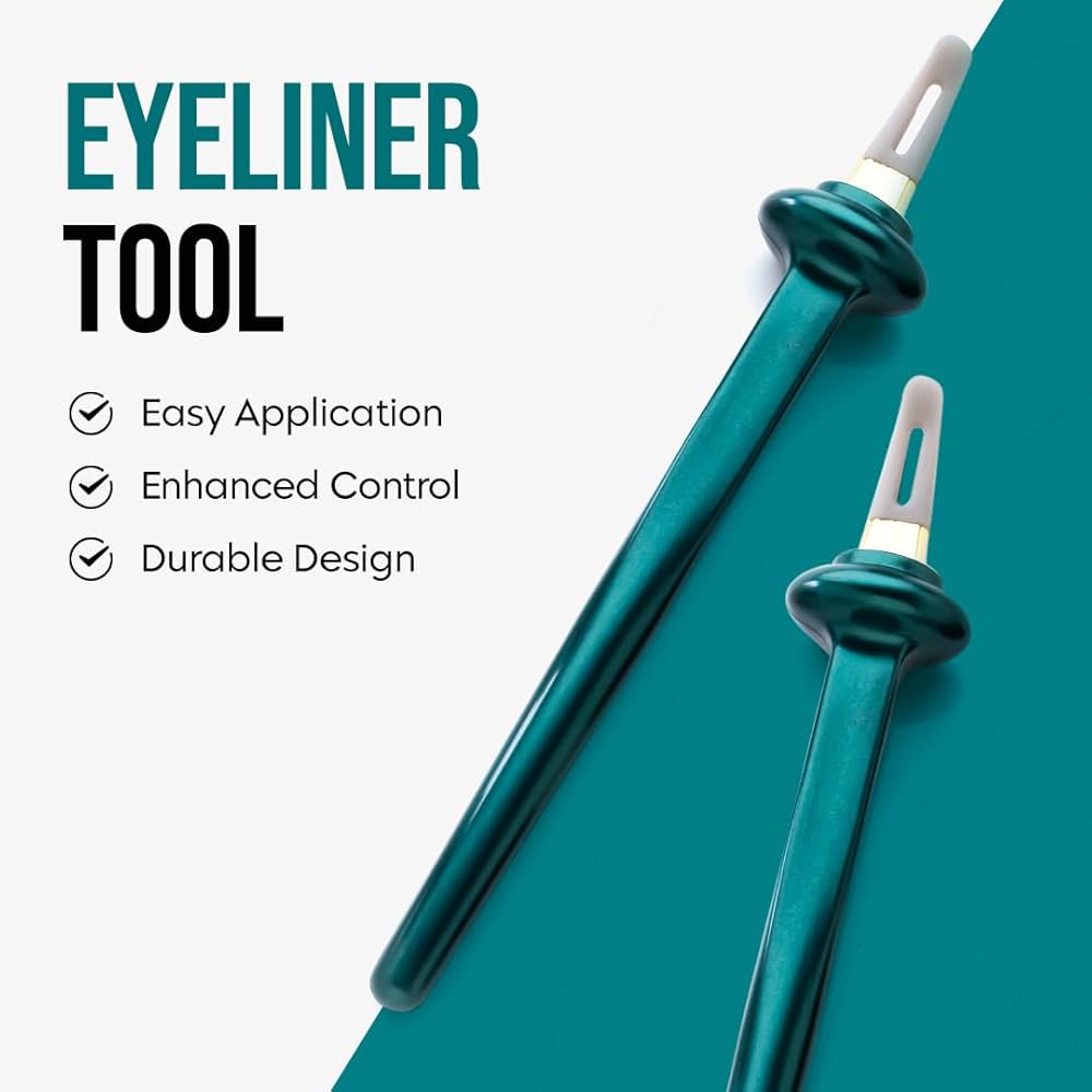 Green Silicone Eye Liner Tool
