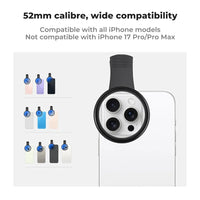 52mm CPL Filter Kit: Anti-reflection Portable Smartphones Lens Accessory (Circular Polarizer)