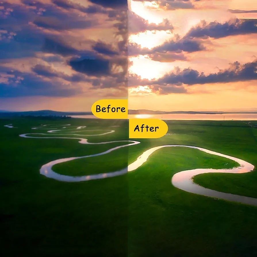 52mm CPL Filter Kit: Anti-reflection Portable Smartphones Lens Accessory (Circular Polarizer)