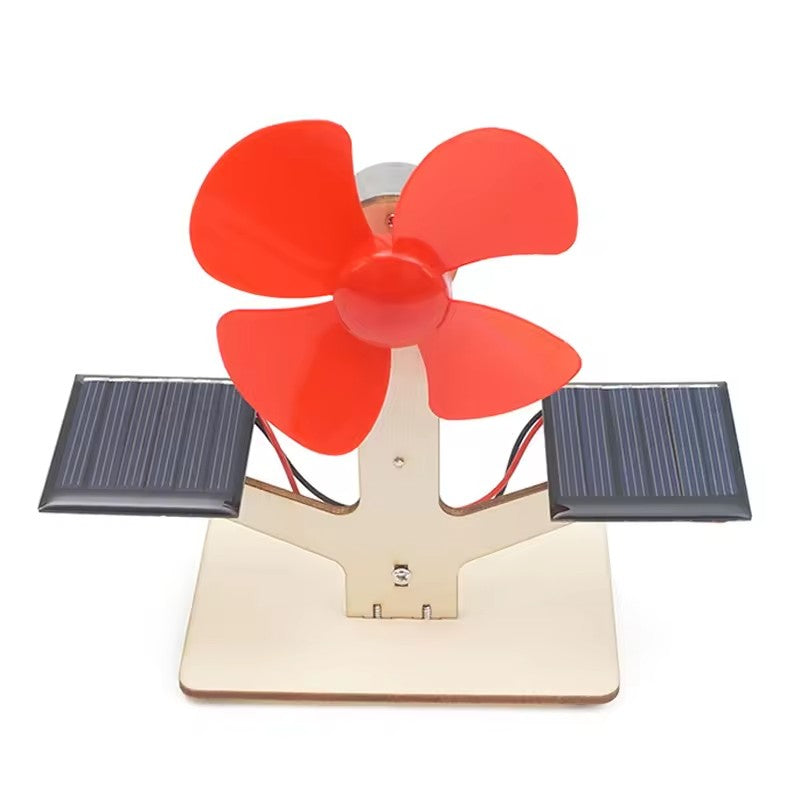 STEM Toys Wooden Building Kit: Solar Fan