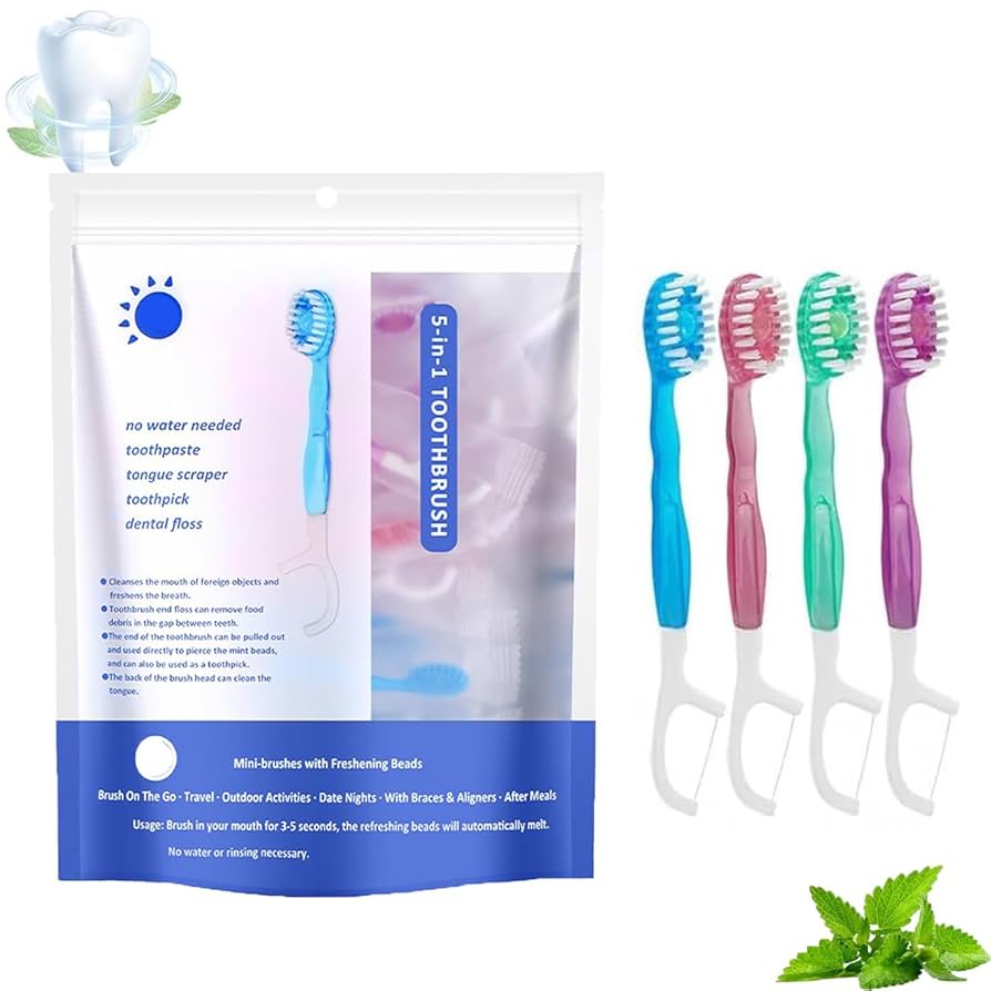 PREPASTED TOOTHBRUSH