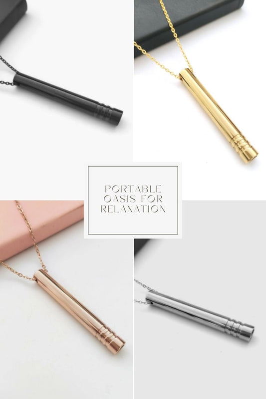 Breath Band Necklace – Anxiety Relief & Mindful Breathing Tool