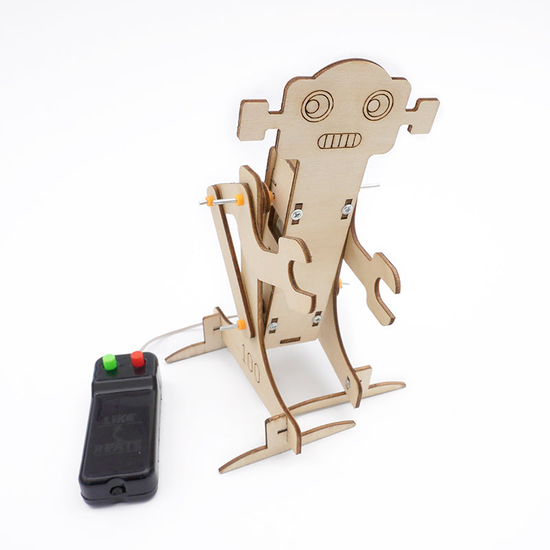 STEM Toys Wooden Building Kit:  A Walking Robot