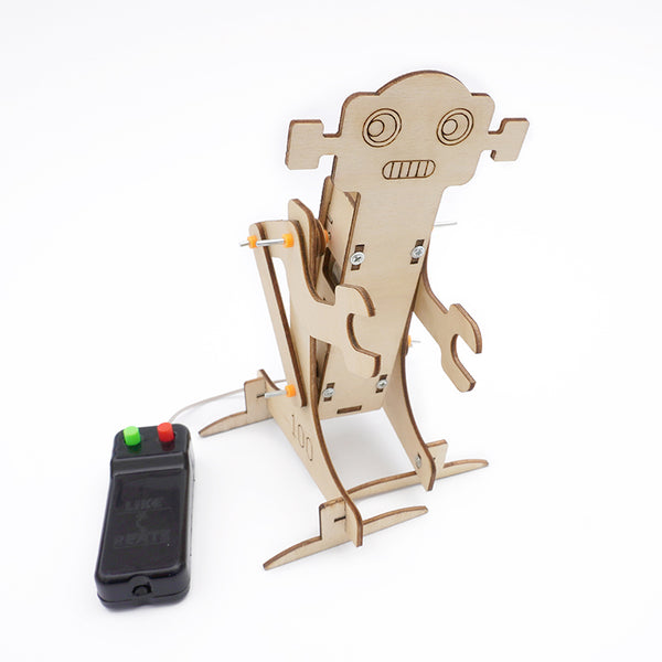STEM Toys Wooden Building Kit:  A Walking Robot
