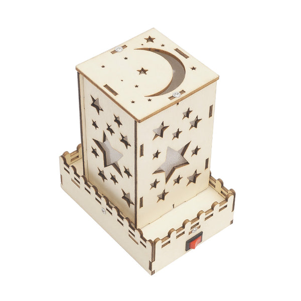 STEM Toys Wooden Building Kit: Dazzling Star Lights