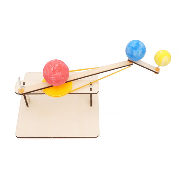 STEM Toys Wooden Building Kit: Earth-Moon Trisphere