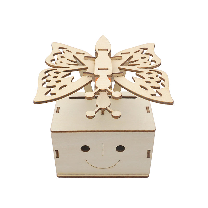 STEM Toys Wooden Building Kit: Electric Butterfly