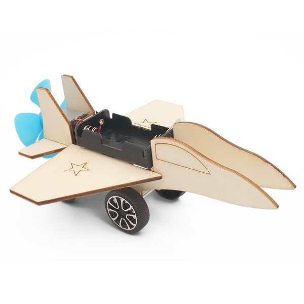 STEM Toys Wooden Building Kit: Airplane