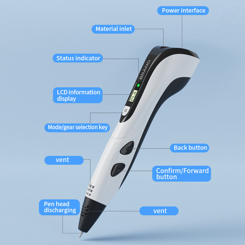 QY817 3D Printing Pen detail