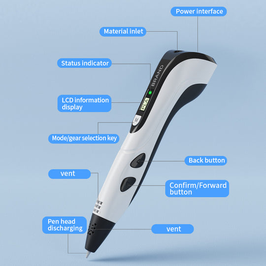 QY817 3D Printing Pen detail