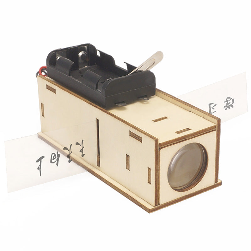 STEM Toys Wooden Building Kit: Homemade Slide Projector