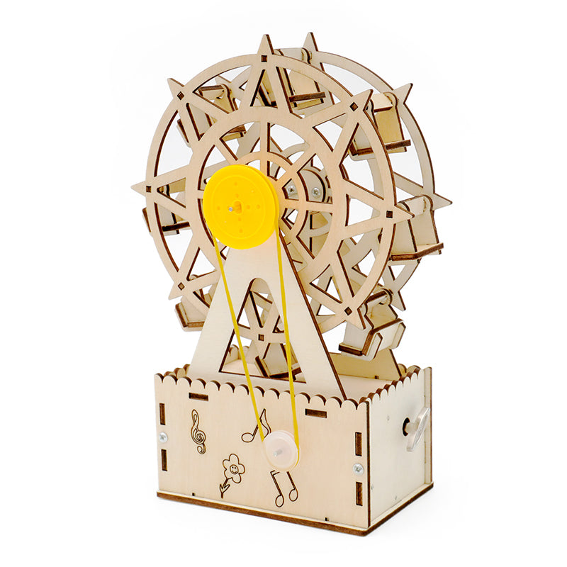 STEM Toys Wooden Building Kit: Musical Ferris Wheel
