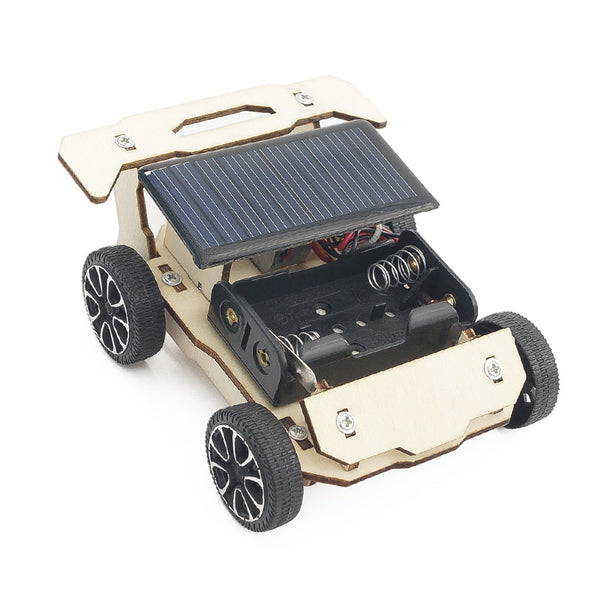 STEM Toys Wooden Building Kit: Solar Car