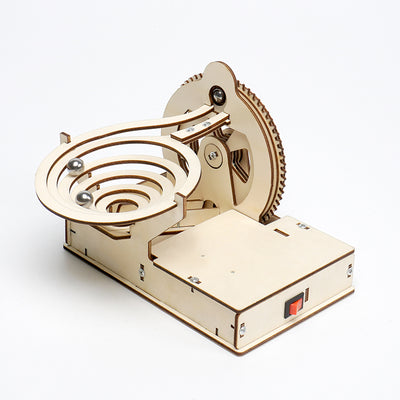 STEM Toys Wooden Building Kit: Steel Ball Slide