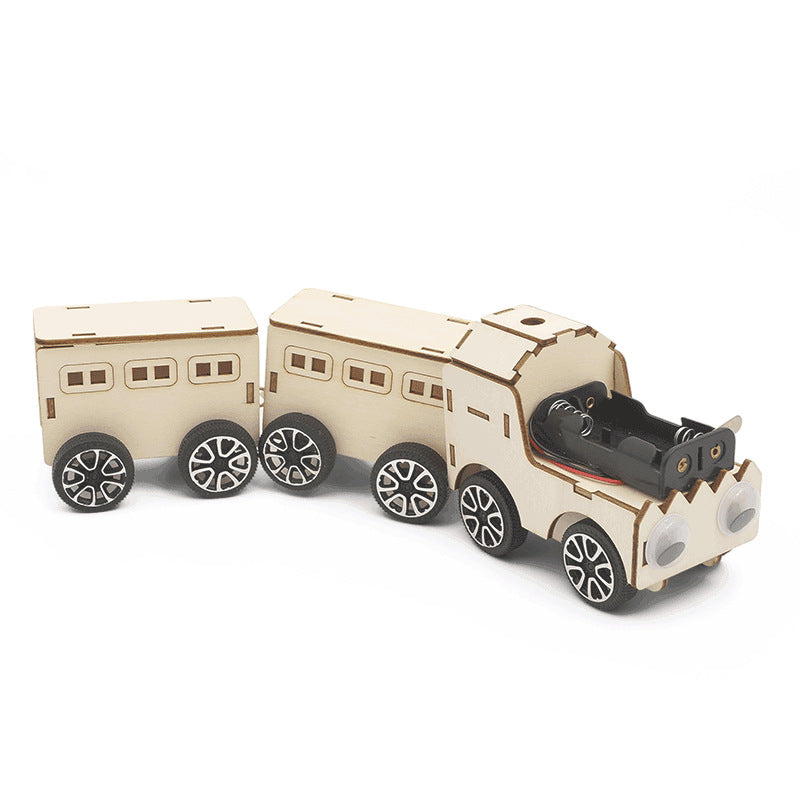 STEM Toys Wooden Building Kit: Train