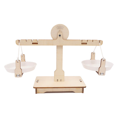 STEM Toys Wooden Building Kit:  balance scale