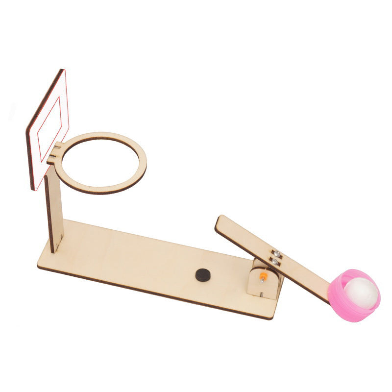 STEM Toys Wooden Building Kit: Basketball