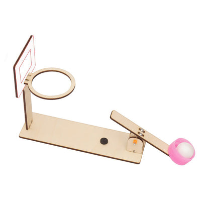 STEM Toys Wooden Building Kit: Basketball
