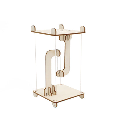 STEM Toys Wooden Building Kit:  Tensioning structure