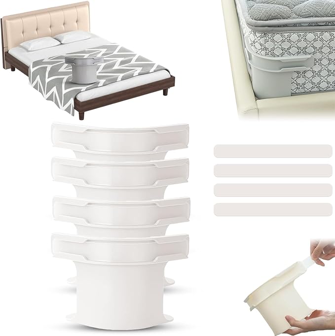 Lock Sheet Holders – 4-Pack Bed Sheet Clips for All Mattress Sizes | No-Slip, Damage-Free Fitted Sheet Straps