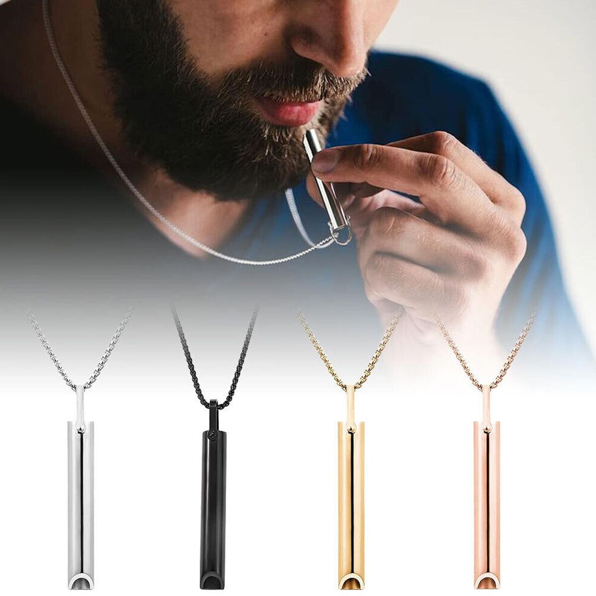 Breath Band Necklace – Anxiety Relief & Mindful Breathing Tool