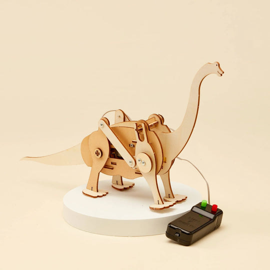 STEM Toys Wooden Building Kit: Brachiosaurus robot