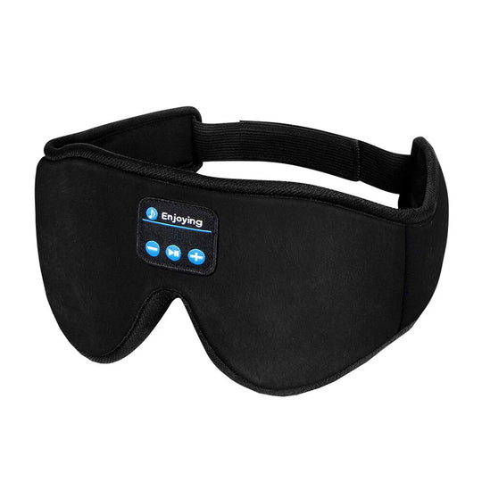 Sleep Better, Anywhere — Soft Wireless Bluetooth Eye Mask